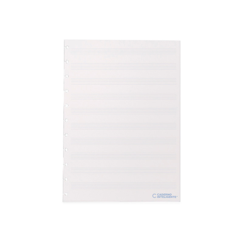 Recambio cuaderno inteligente musica grande 120 gr