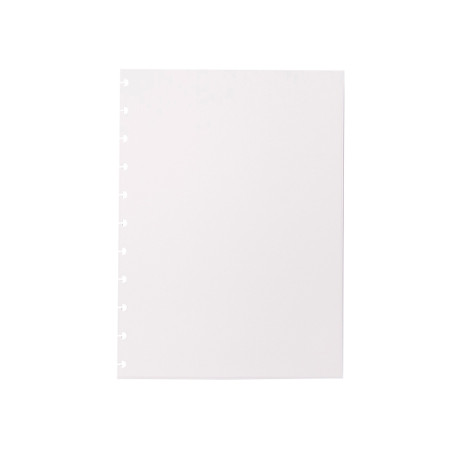 Recambio cuaderno inteligente lisa blanca grande 120 gr
