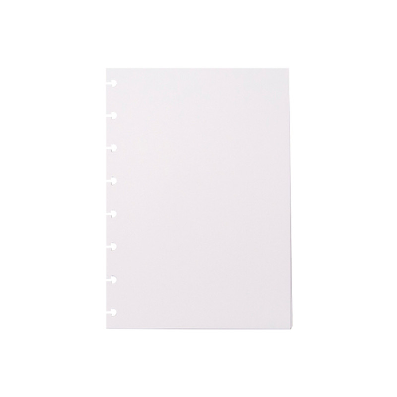 Recambio cuaderno inteligente lisa blanca din a5 120 gr
