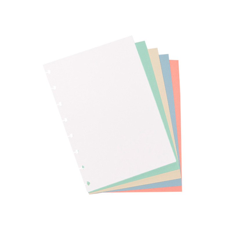 Recambio cuaderno inteligente colorida din a5 80 g
