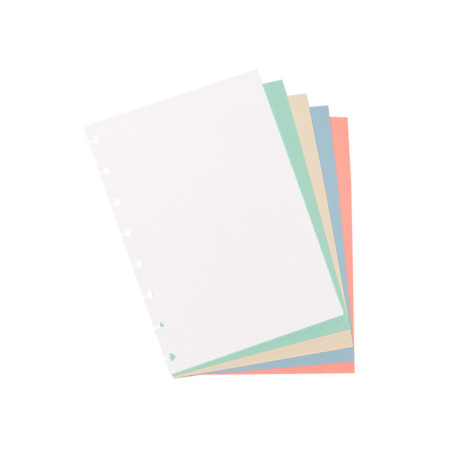 Recambio cuaderno inteligente colorida din a5 80 g
