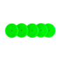 Discos y elastico cuaderno inteligente m verde neon
