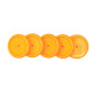 Discos y elastico cuaderno inteligente m naranja tropical