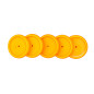 Discos y elastico cuaderno inteligente m naranja neon