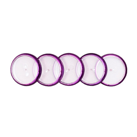 Discos y elastico cuaderno inteligente m morado metalico