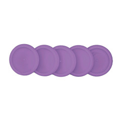 Discos y elastico cuaderno inteligente m morado de pampas