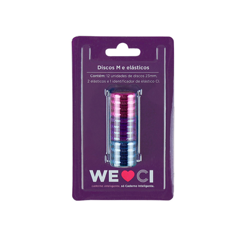 Discos y elastico cuaderno inteligente m galaxy