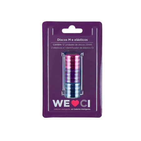 Discos y elastico cuaderno inteligente m galaxy