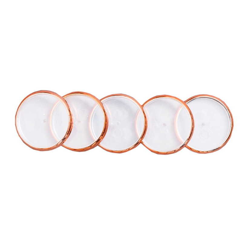 Discos y elastico cuaderno inteligente g rose gold