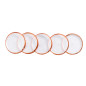 Discos y elastico cuaderno inteligente g rose gold