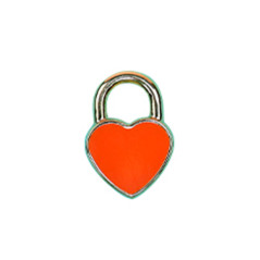 Colgante cuaderno inteligente inteligente orange heartlock