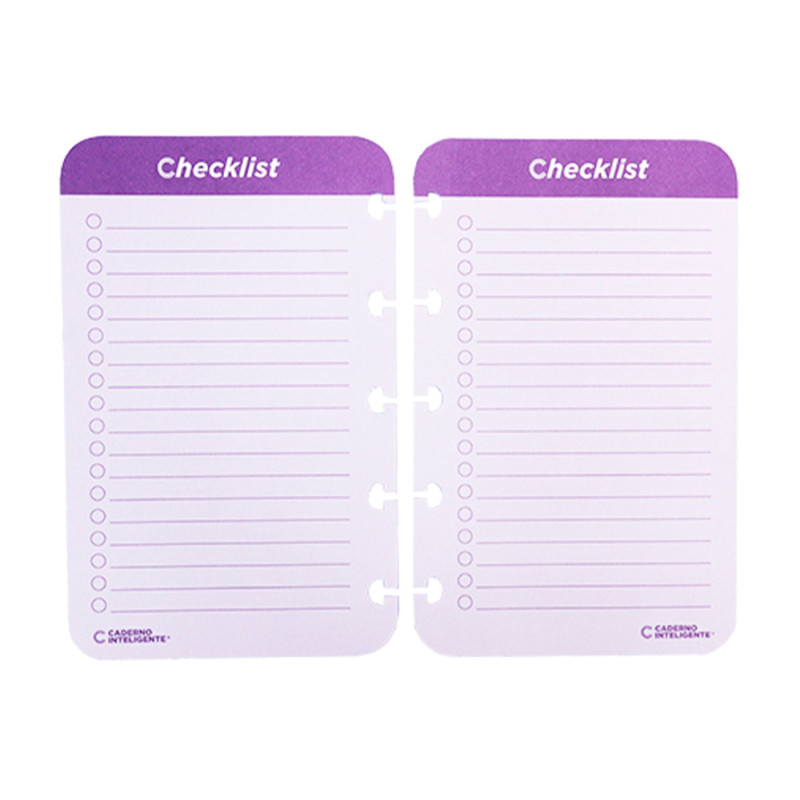 Checklist cuaderno inteligente inteligente inteligine 120 gr