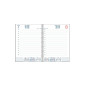 Agenda espiral liderpapel santorini 10,5x14,8 cm 2023 dia pagina papel 60 gr pajaro