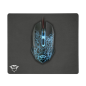 Pack alfombrilla + raton optico trust gaming gxt783 izza mouse & pad 2400 dpi 6 botones Pack alfombrilla + raton optico trust gaming gxt783 izza mouse & pad 2400 dpi 6 botones