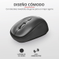 Raton trust yvi+ optico inalambrico eco 4 botones 800/1600 dpi usb 2.0 color negro