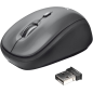 Raton trust yvi+ optico inalambrico eco 4 botones 800/1600 dpi usb 2.0 color negro