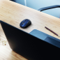 Raton trust yvi+ optico inalambrico eco 4 botones 800/1600 dpi usb 2.0 color azul