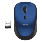 Raton trust yvi+ optico inalambrico eco 4 botones 800/1600 dpi usb 2.0 color azul
