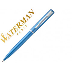 Boligrafo waterman allure laca azul en estuche de regalo