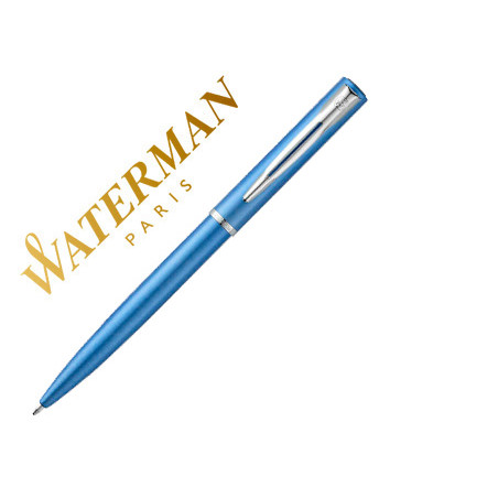 Boligrafo waterman allure laca azul en estuche de regalo