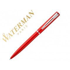 Boligrafo waterman allure laca roja en estuche de regalo
