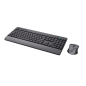 Set teclado + raton trust trezo inalambrico eco usb micro color negro