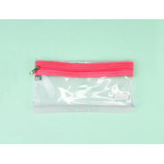 Estuche cuaderno inteligente crystal neon rosa