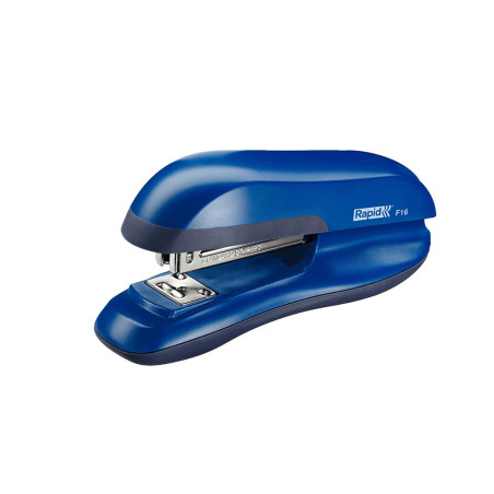 Grapadora rapid f30 plastico abs color azul capacidad 30 hojas usa grapas 24/6 y 26/6