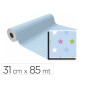 Papel de regalo basika in2104-a bobina ancho 31 cm longitud 85 m peso 2 kg gramaje 60 gr