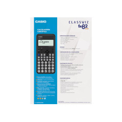 Calculadora Casio FX-82SP CW Iberia ClassWiz cientifica + 300 funciones 9 memorias con tapa