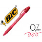 Boligrafo bic gelocity illusion borrable rojo punta de 0,7 mm Boligrafo bic gelocity illusion borrable rojo punta de 0,7 mm