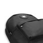 Cartera antartik mochila con asa y bolsillo frontal concremallera color negro 320x140x430 mm