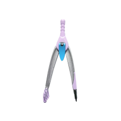 Compas liderpapel lock device con adaptador universal y tubo de minas color violeta