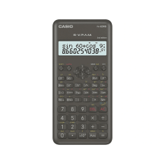 Calculadora casio fx-82msii científica 240 funciones pantalla de dos líneas