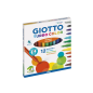 Rotulador giotto turbo color caja de 12 colores lavables con punta bloqueada Rotulador giotto turbo color caja de 12 colores lavables con punta bloqueada