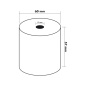 Rollo sumadora termico q-connect 57 mm ancho x 60 mm diametro sin bisfenol a Rollo sumadora termico q-connect 57 mm ancho x 60 mm diametro sin bisfenol a