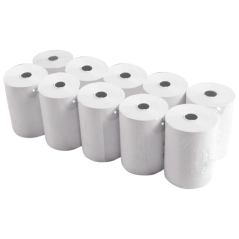 Rollo sumadora termico q-connect 57 mm ancho x 60 mm diametro sin bisfenol a