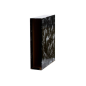Caja archivador liderpapel classic blue folio negra