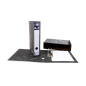 Caja archivador liderpapel classic blue folio negra