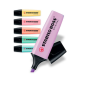 Rotulador stabilo boss pastel fluorescente 70 estuche de 6 unidades surtidas