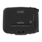 Destructora de documentos q-connect capacidad de corte 120 h auto / 10 h manual destruye grapas clips y