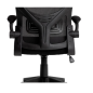Silla q-connect ergonomica pal ermo malla base nylon alt max 1300 anc 610 prof 600 ruedas premium color negro