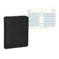 Agenda encuadernada liderpapel tarento a5 2025 dia pagina color negro papel 70 gr