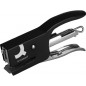 Grapadora q-connect de tenaza kf22340 metalica color negro capacidad 12 hojas usa grapas numero 10