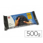 Arcilla sio-2 plus que endurece al aire negro paquetede 500 gr