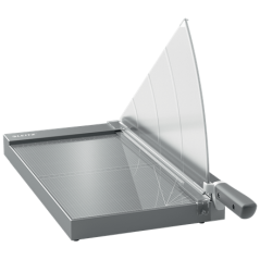 Cizalla de palanca leitz precision office pro a3 base cristal longitud corte 457 mm capacidad de corte 25 hojas