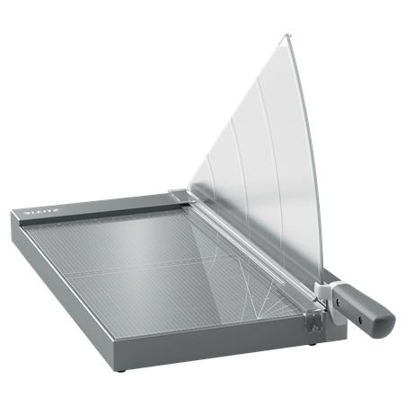 Cizalla de palanca leitz precision office pro a3 base cristal longitud corte 457 mm capacidad de corte 25 hojas
