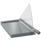 Cizalla de palanca leitz precision office pro a3 base cristal longitud corte 457 mm capacidad de corte 25 hojas