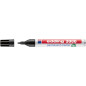 Rotulador edding marcador permanente 3000 negro punta redonda 1,5-3 mm recargable Rotulador edding marcador permanente 3000 negro punta redonda 1,5-3 mm recargable