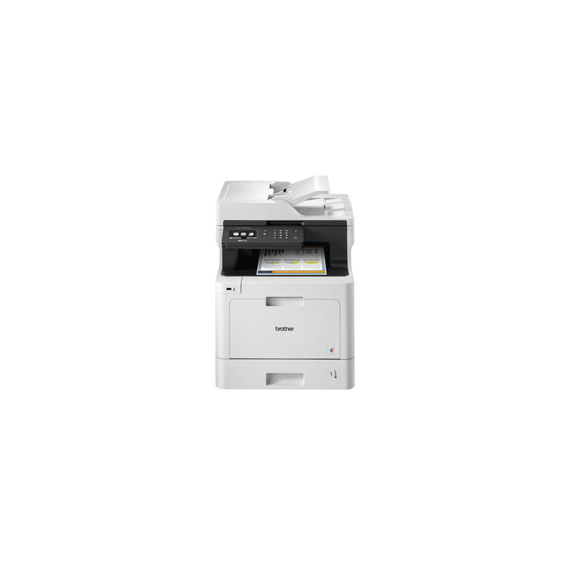 Equipo multifuncion brother mfc-l8690cdw laser color 31 ppm / 31 ppm copiadora escaner impresora fax bandeja